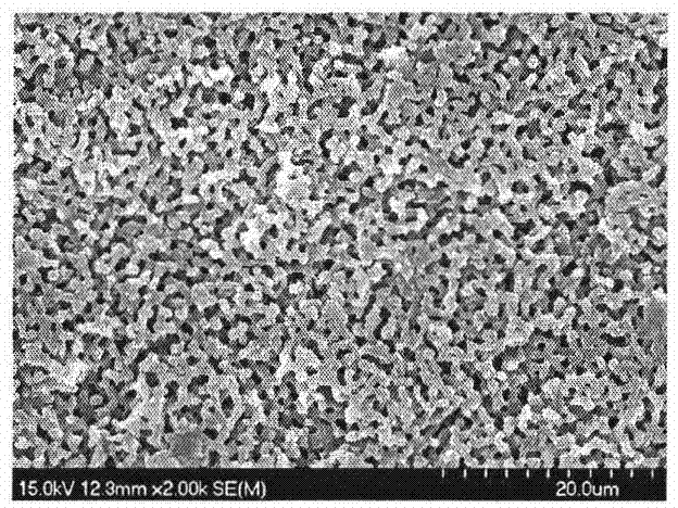 Preparation method for fuel cell compound proton exchange membrane enhanced by using SiO2 three-dimensional ultra-thin membrane