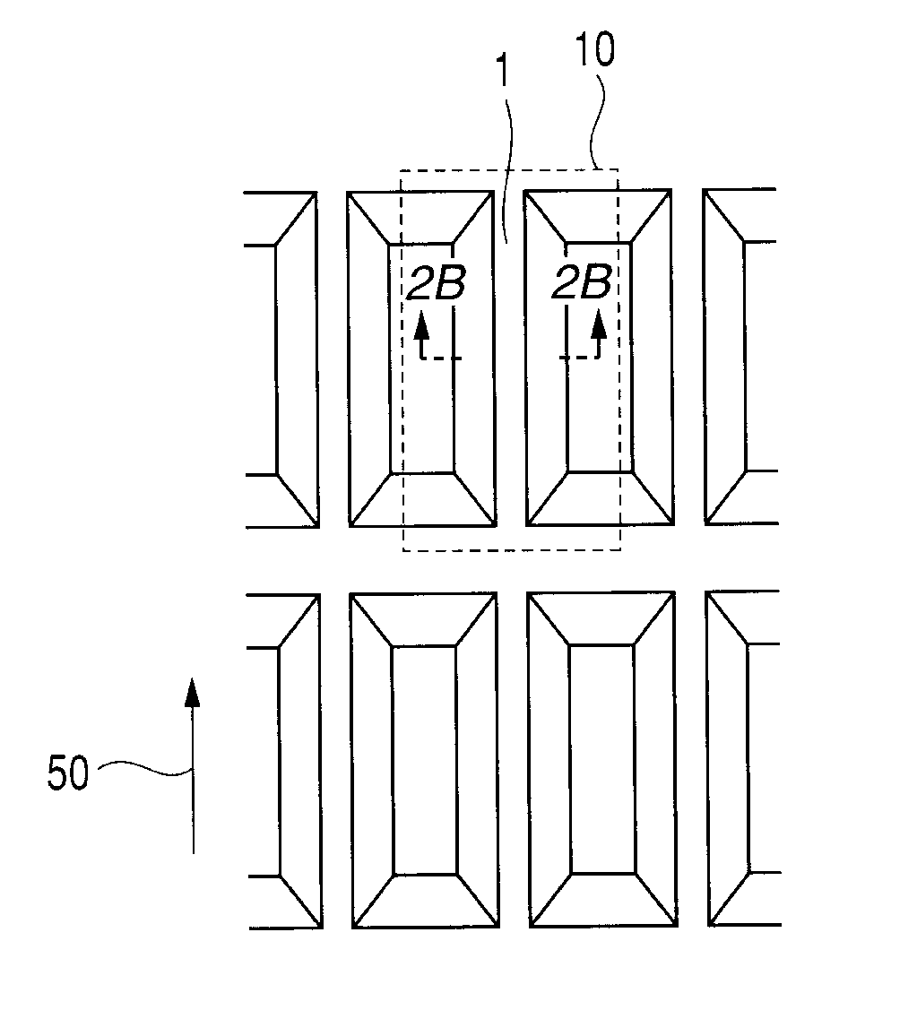 Silicon processing method and silicon substrate with etching mask