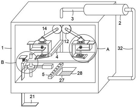 Steam shaping device for stab-resistant garment production