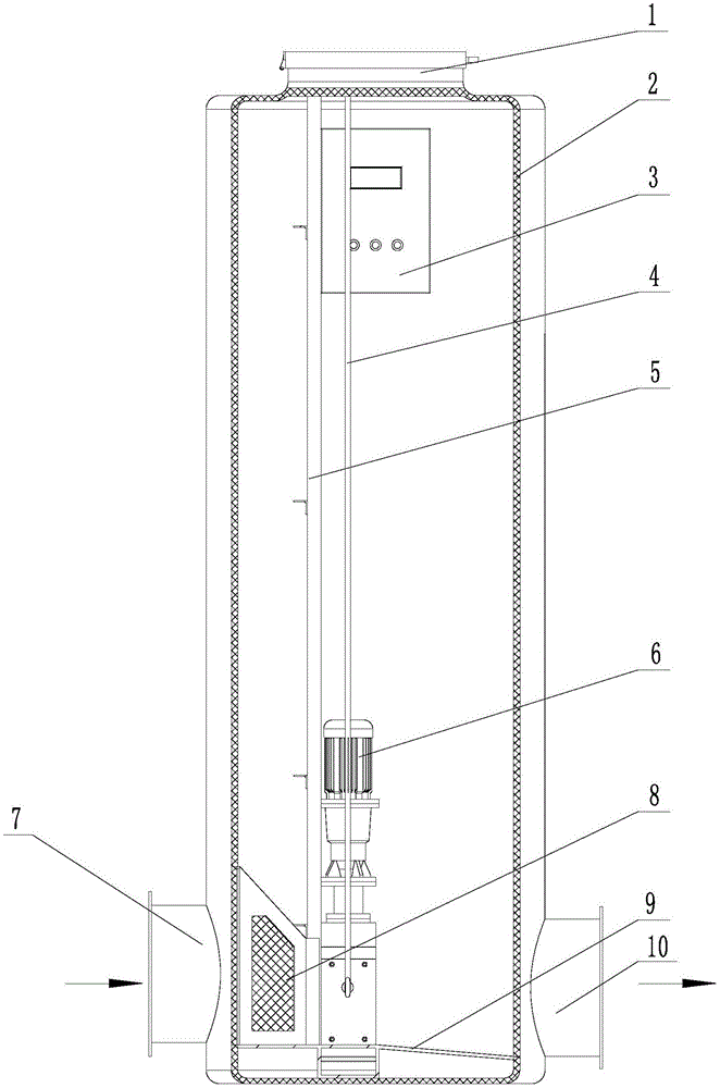 Integrated grid well