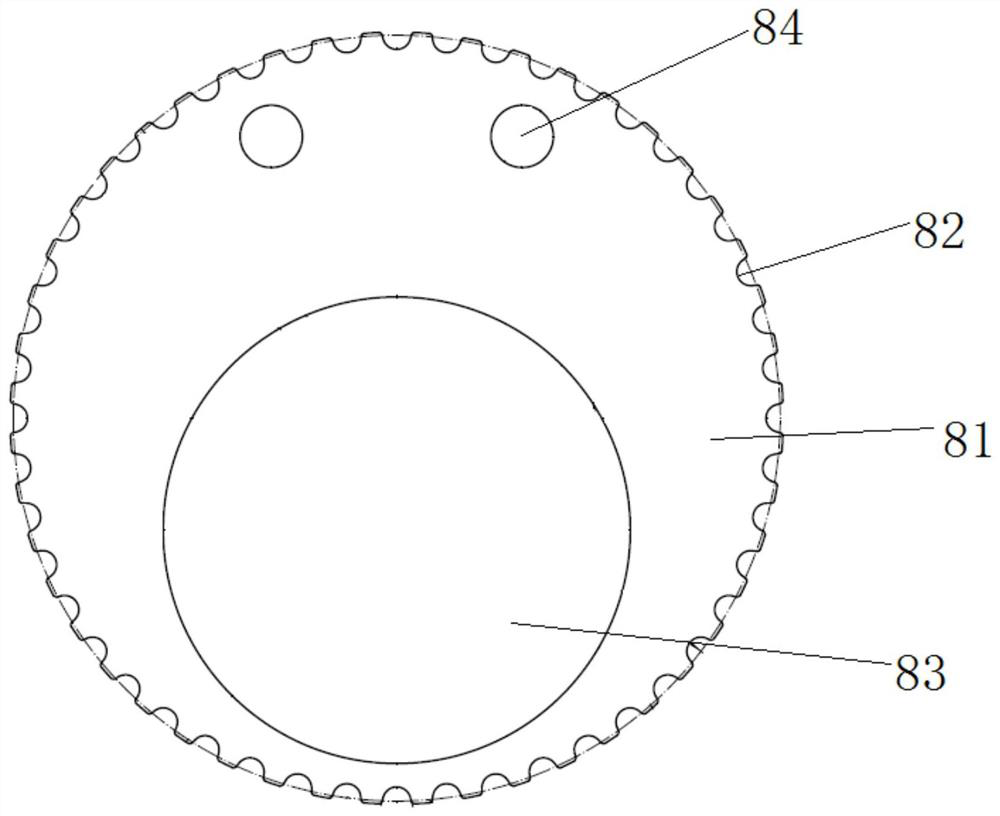 A face grinding process of a wear-resistant disc of a hydraulic motor