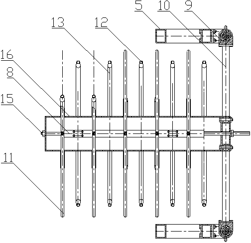 Impacted-pneumatic hybrid rice seed production pollination machine and method thereof