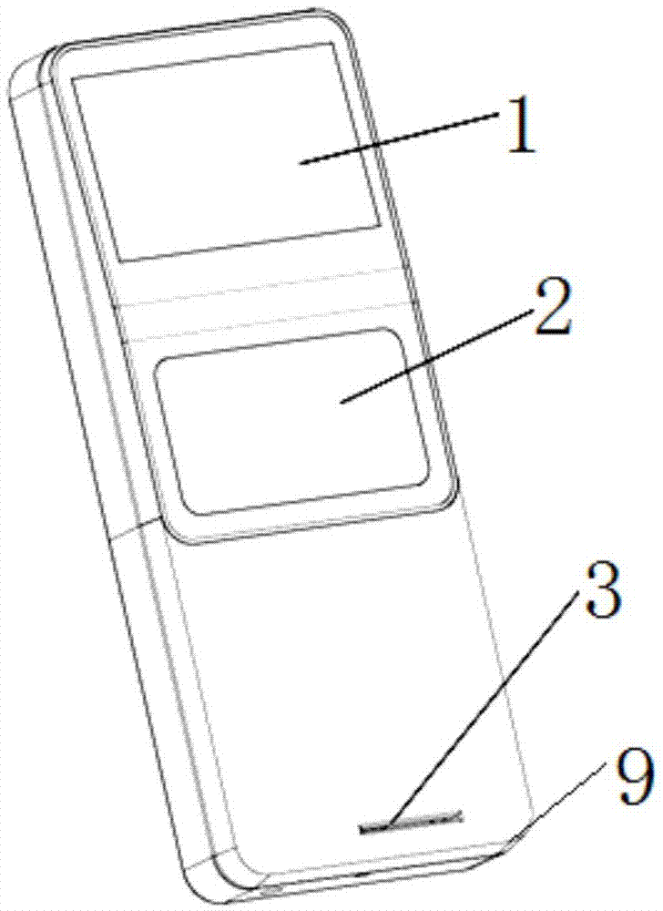 Vehicle-mounted POS machine capable of supporting contactless IC card and two-dimensional code ticket checking