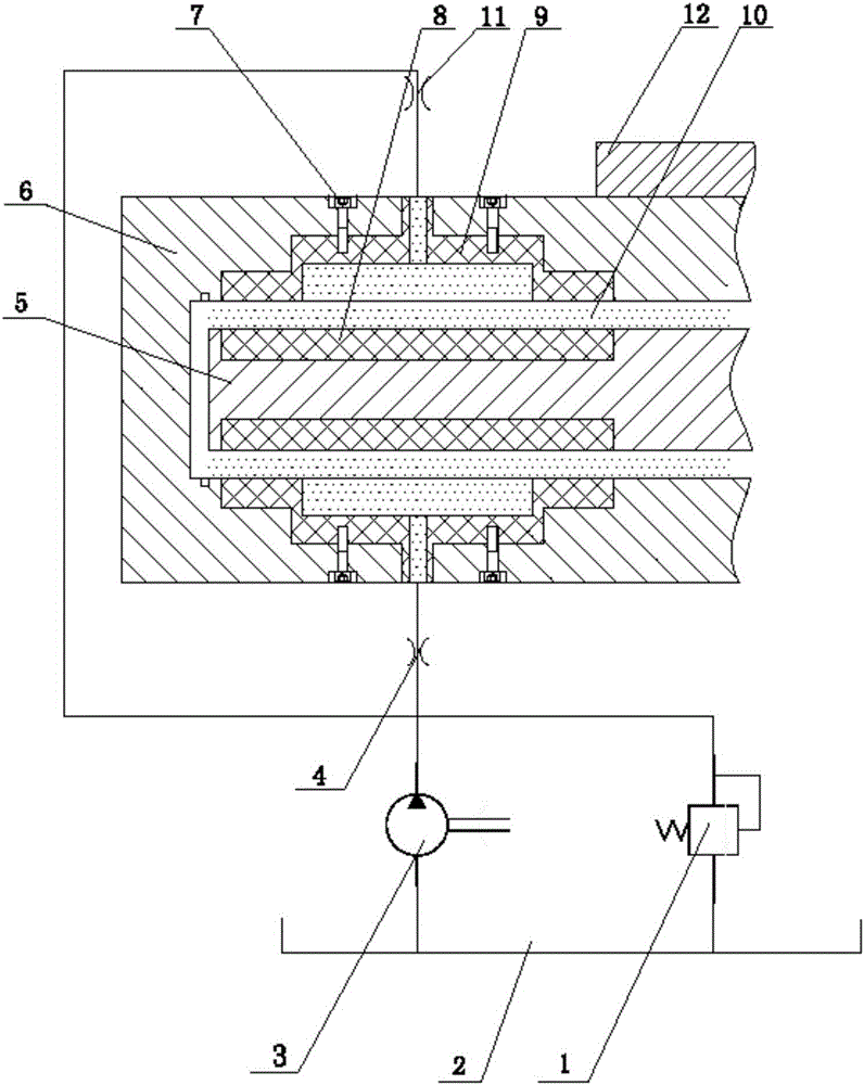 Electrorheological fluid hydrostatic guideway system