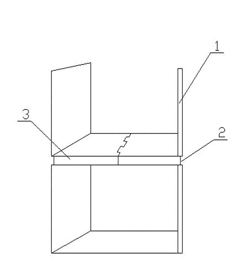 Novel foldable bookshelf