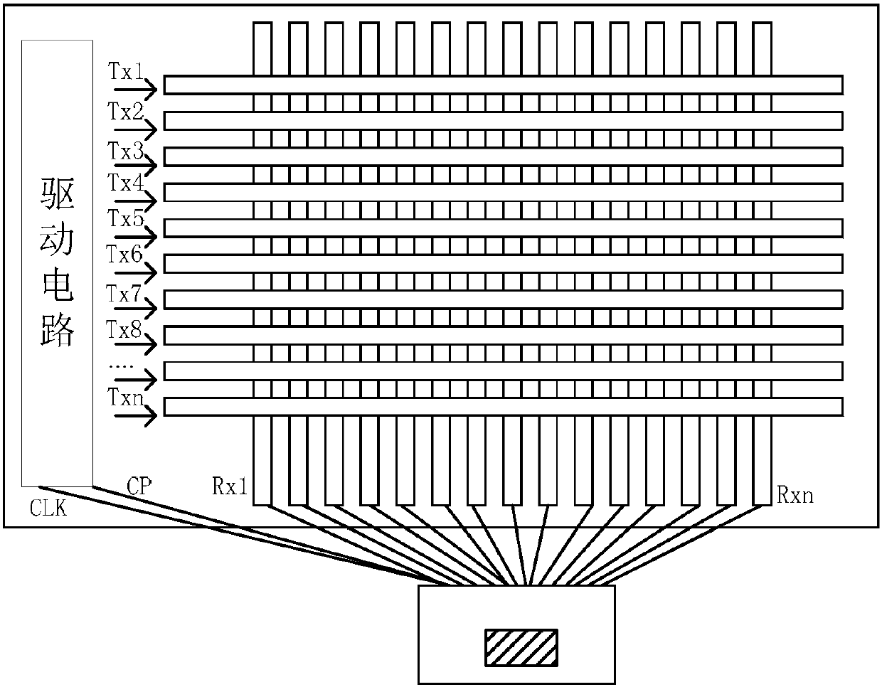 Touch display panel and its driving method, detection method of sensing signal