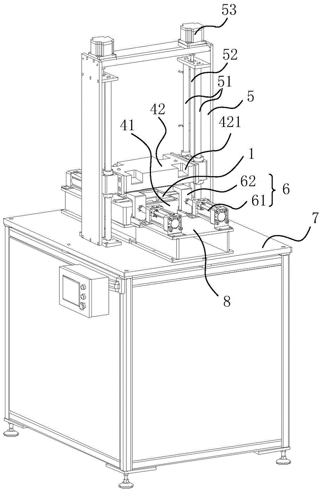 Calibration device and method for a pressure module