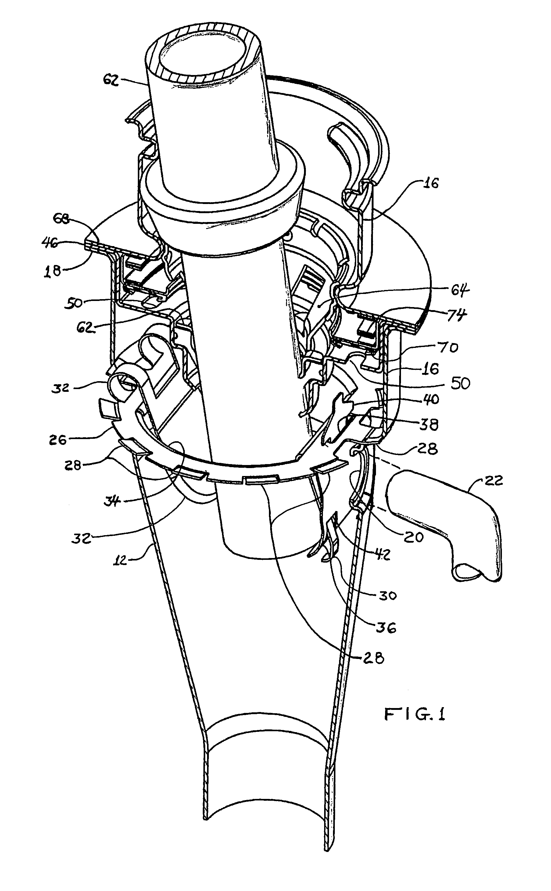 Check valve for use in filler tube vapor recirculation system and method of making same