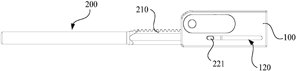 Adjusting device of growing rod, passive growing rod, and active growing rod