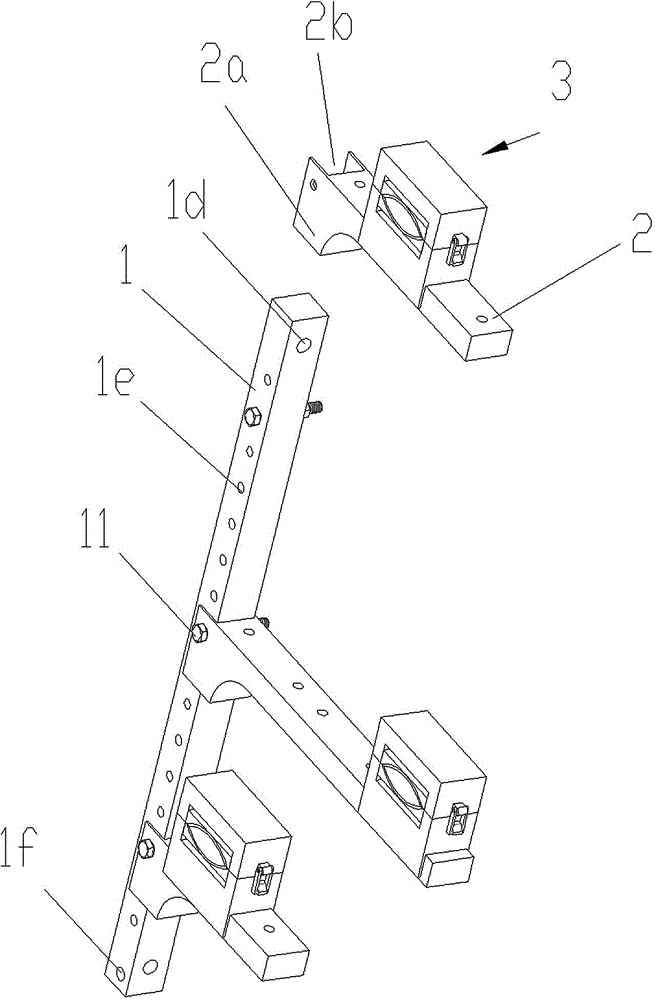Cable mounting and fixing bracket