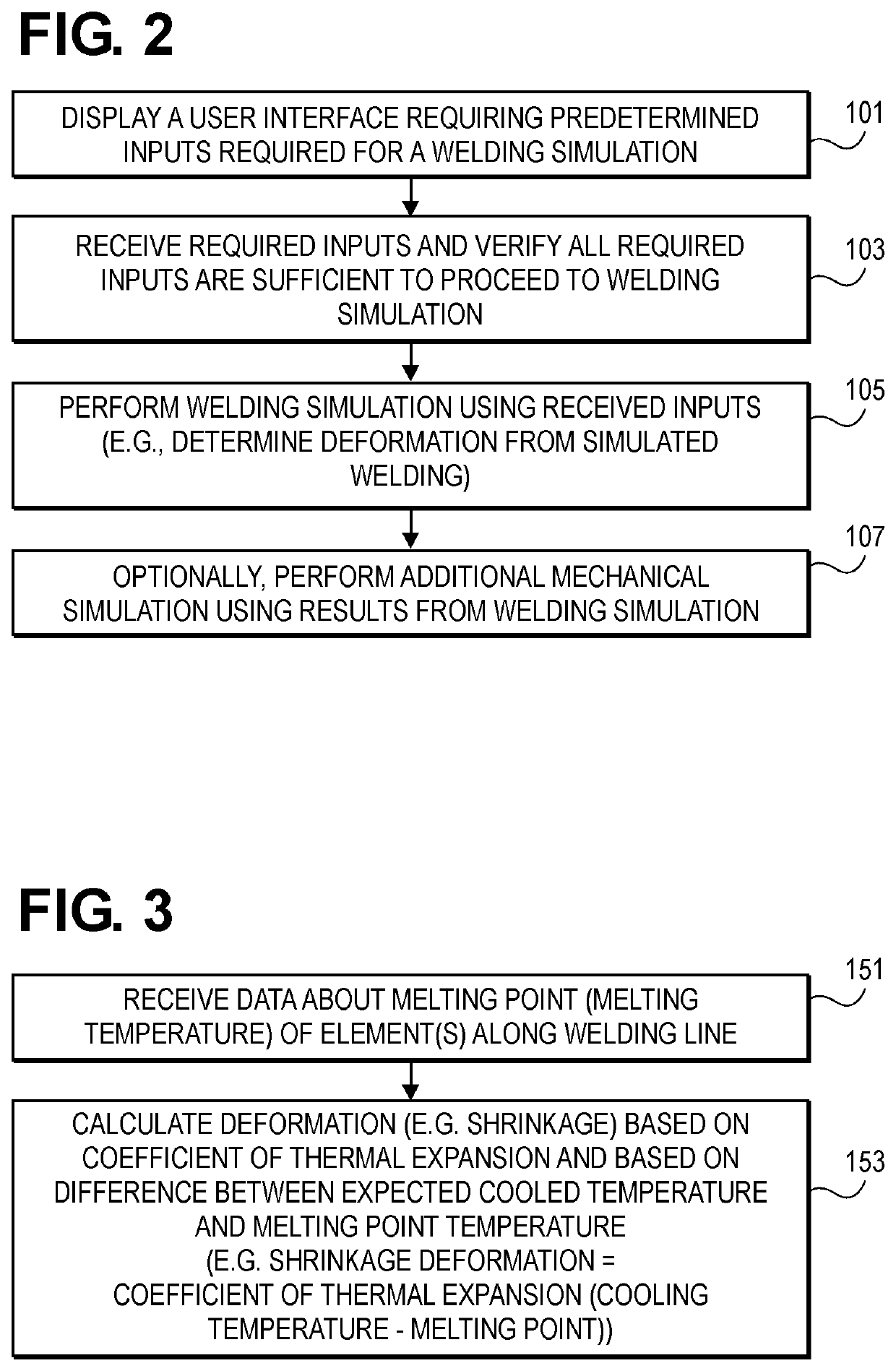 Methods for simulating welding processes that can use filler material