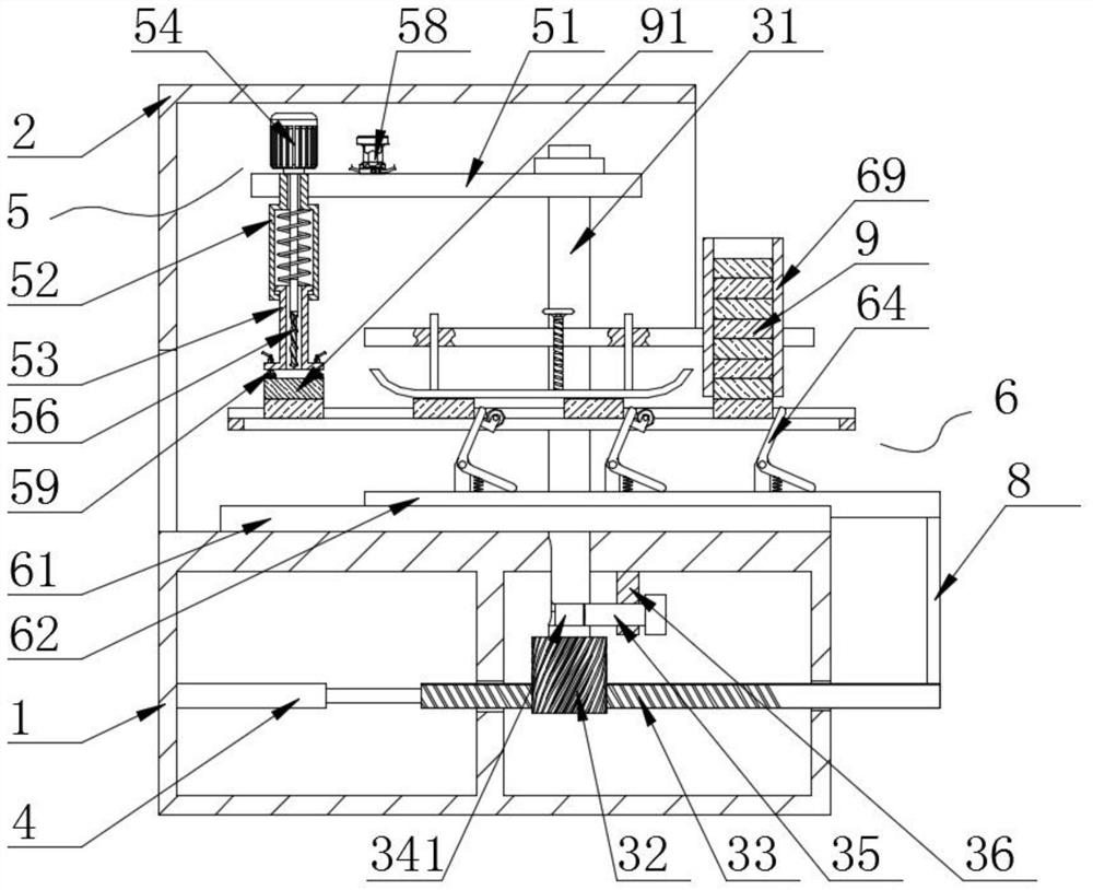 New energy automobile buffer assembly machining equipment