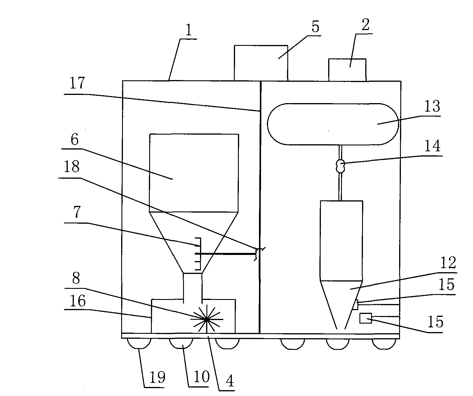 Seed metering and sprinkling device used in air-jet type high-speed and no-tillage precision seeder