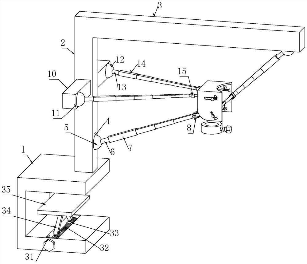 Puncture positioning instrument for department of cardiology