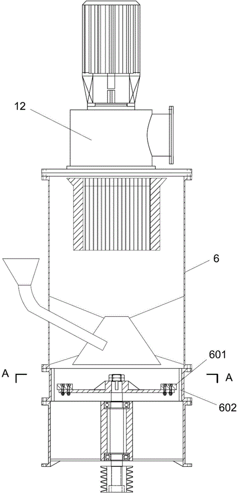 Superfine crushing device and superfine crushing method for preparing mixed feed