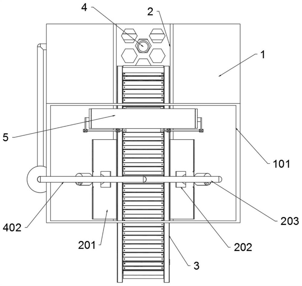 Intelligent water circulating and filtering device for agricultural product cleaning