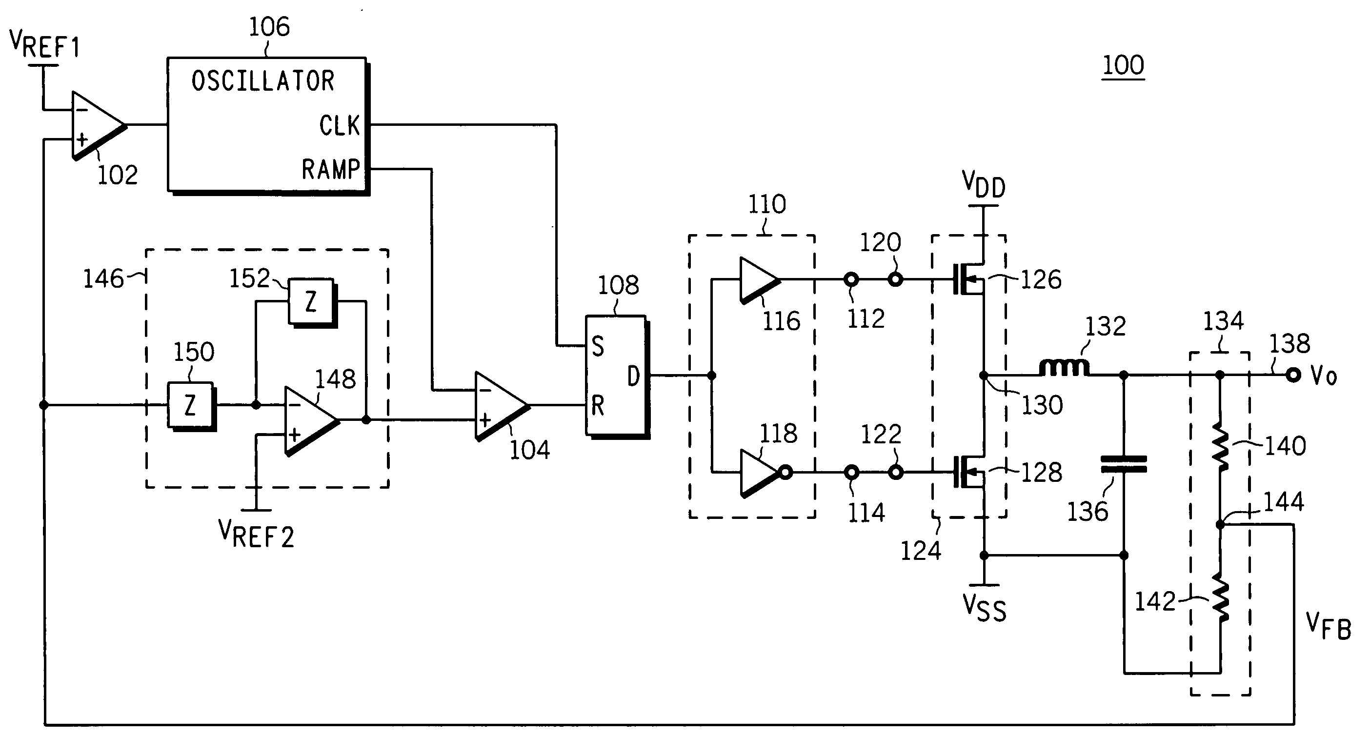 Method for regulating an output signal and circuit therefor