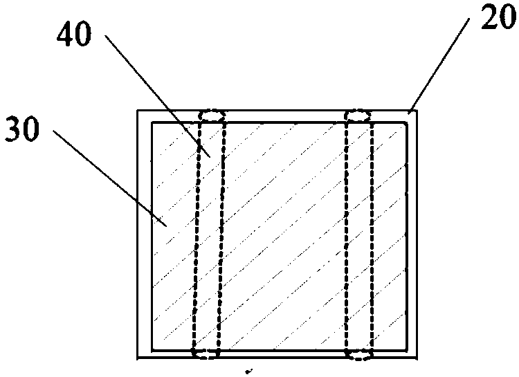 Fast detection method of large substrate of liquid-crystal display screen
