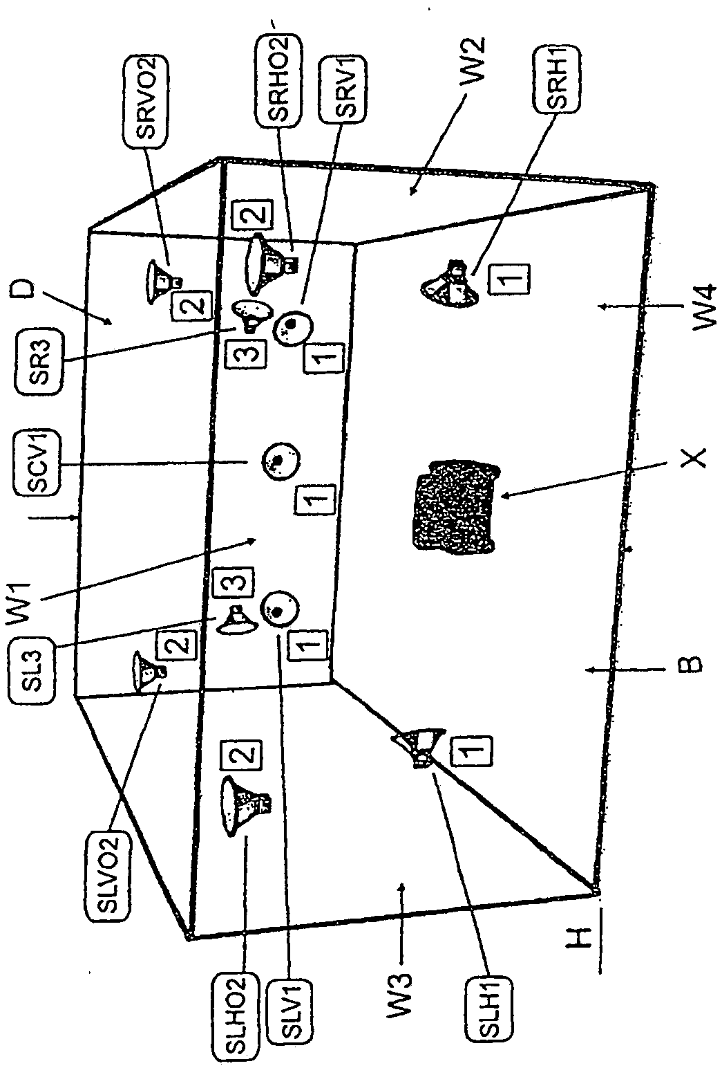 Method for sound reproduction in reflection environments, in particular in listening rooms