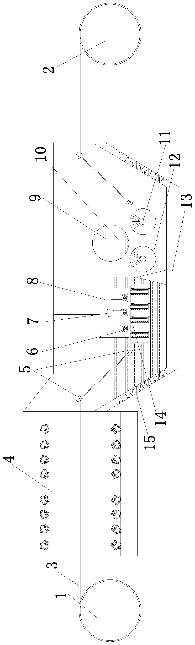Liquid bismuth alloy quenching device and technology