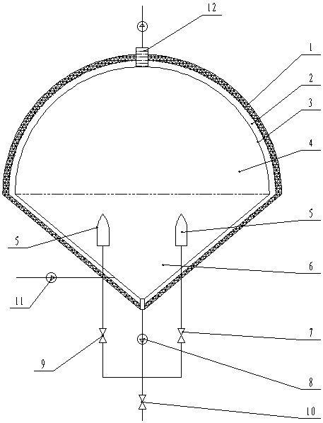 High-pressure spray type dewatering device for urban sludge