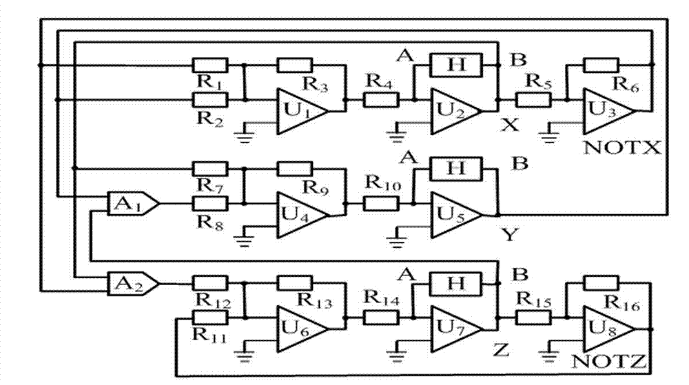 Novel fractional order chaotic circuit
