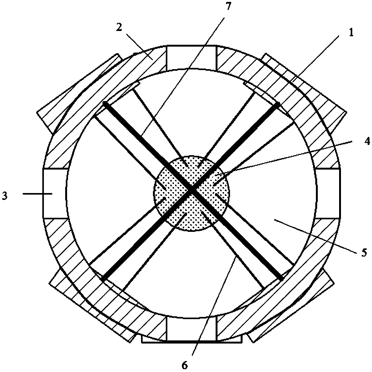 Intelligent multi-direction jet spherical fire-extinguishing apparatus