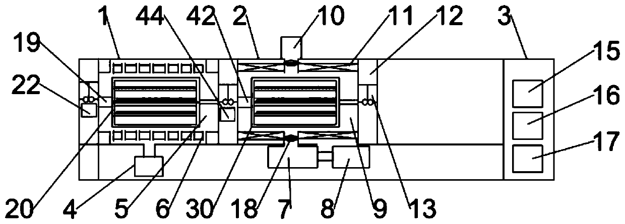 Automatic freeze-drying device for durio zibethinus