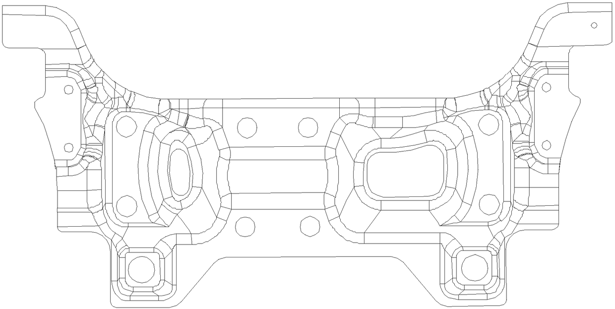 Vehicle front subframe, front suspension bracket and vehicle