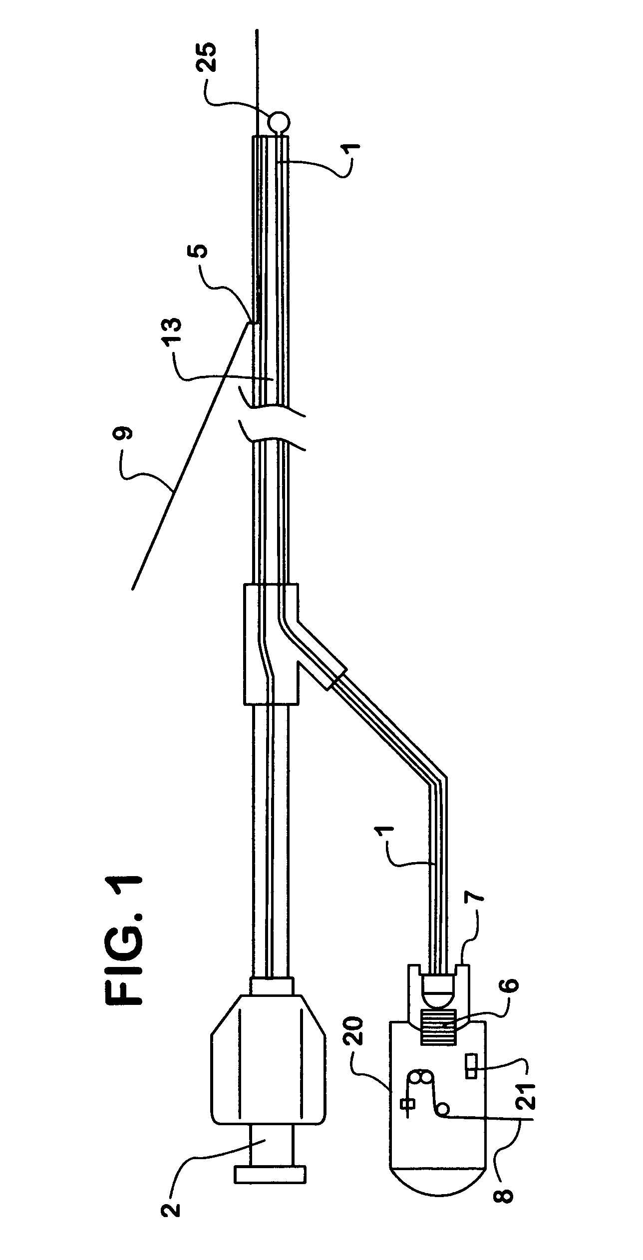 Electromagnetic photonic catheter for reducing restenosis