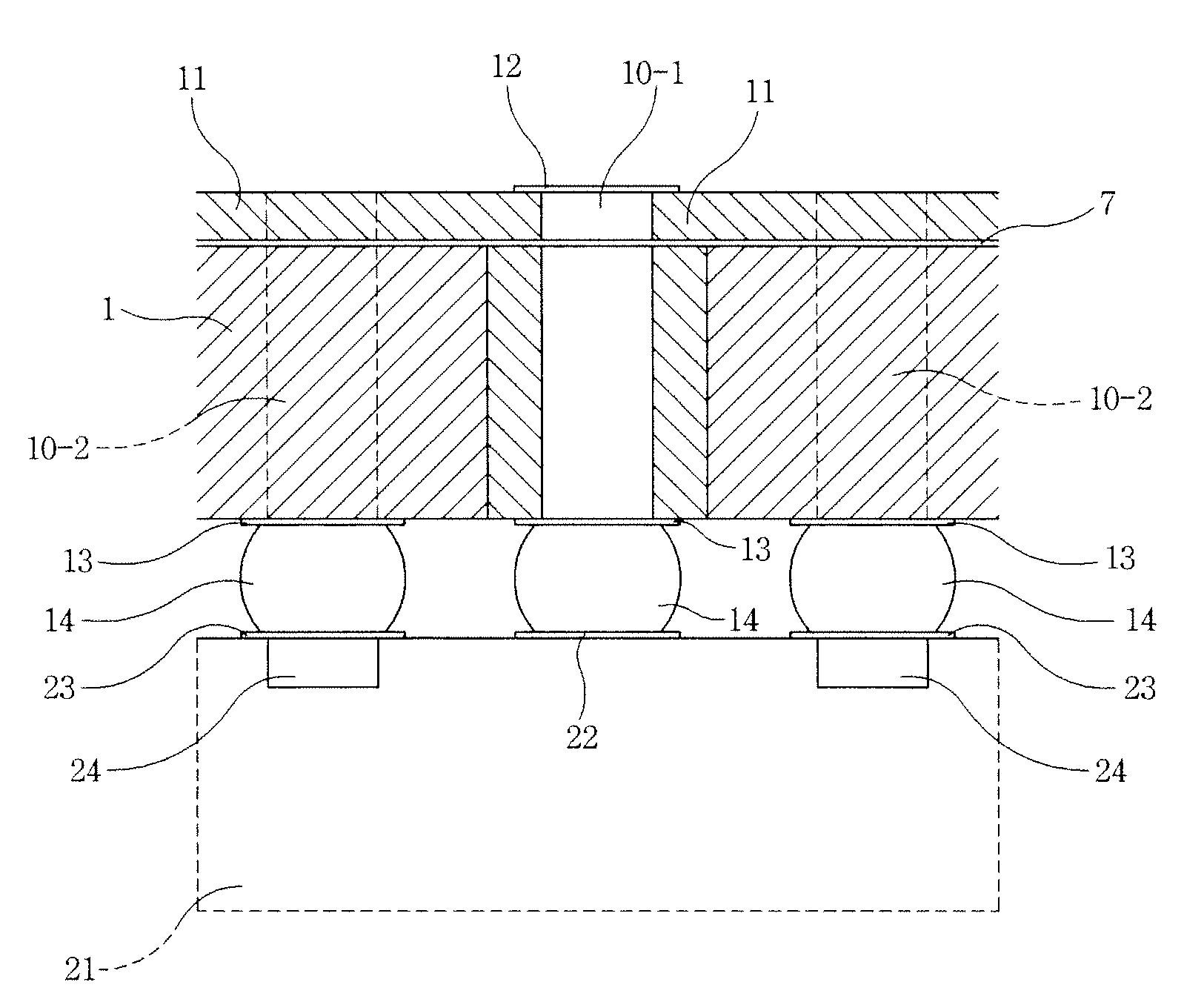 Method of manufacturing stacked semiconductor package using improved technique of forming through via