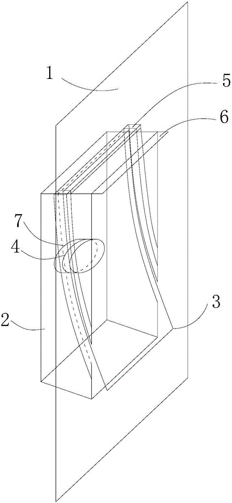 Shipborne intelligent rainproof ventilating denoising device