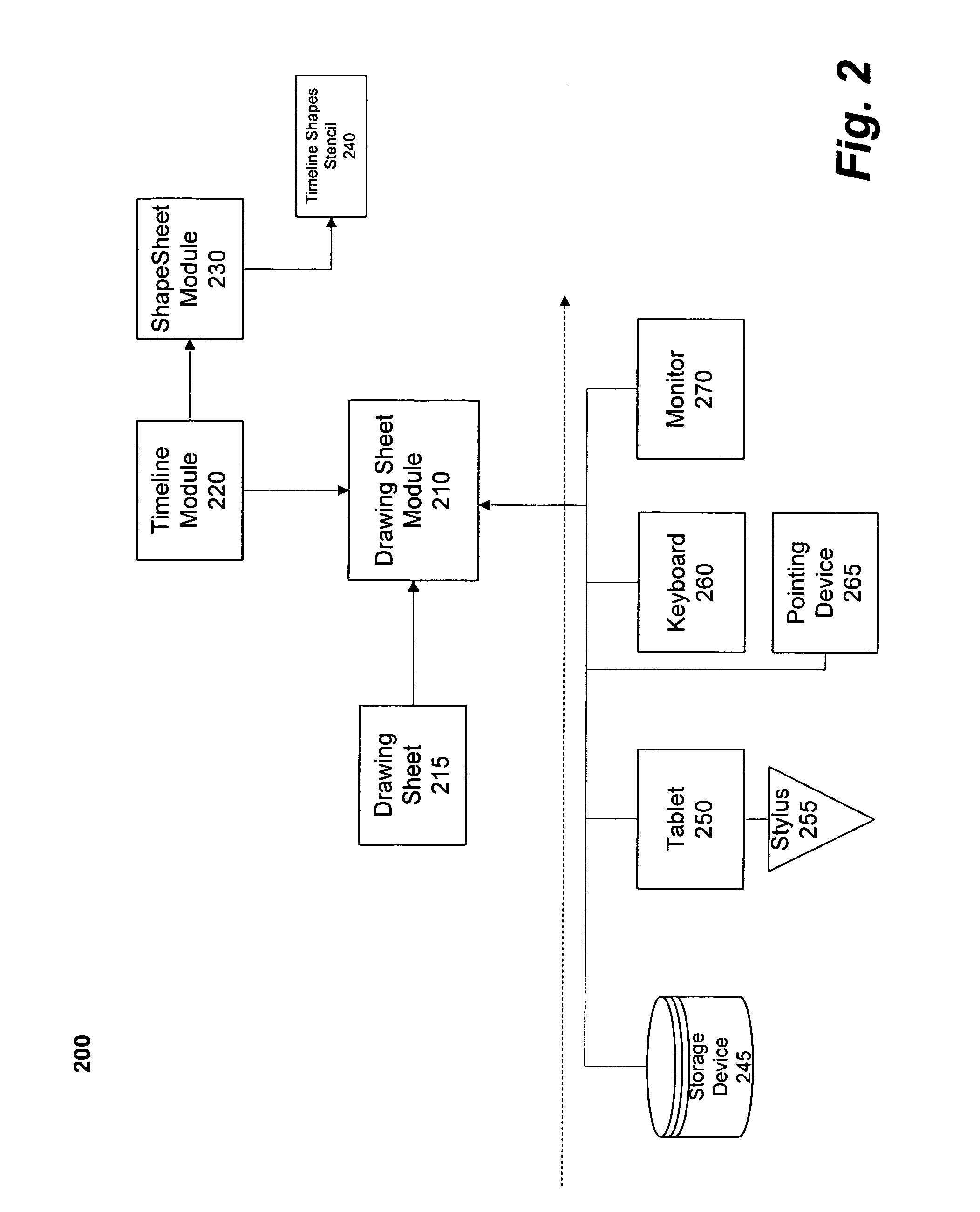 System and method for providing a dynamic expanded timeline