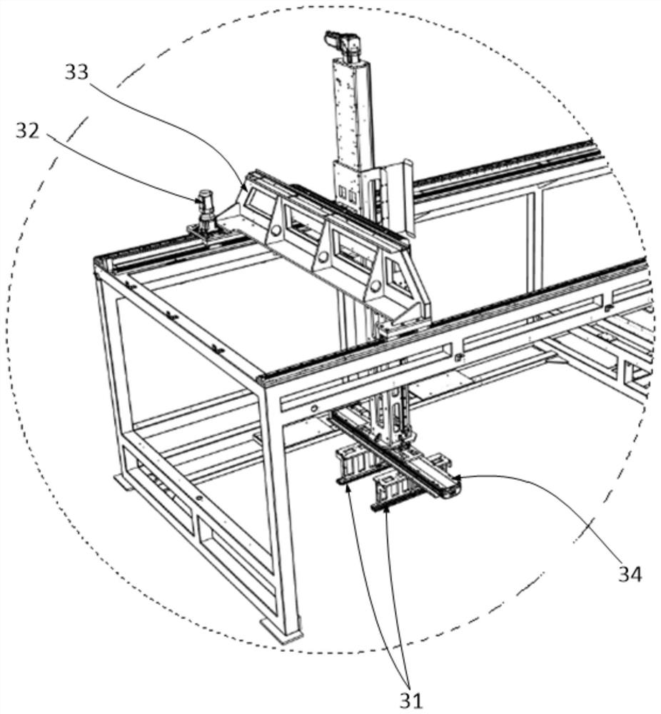 An automatic stacking device