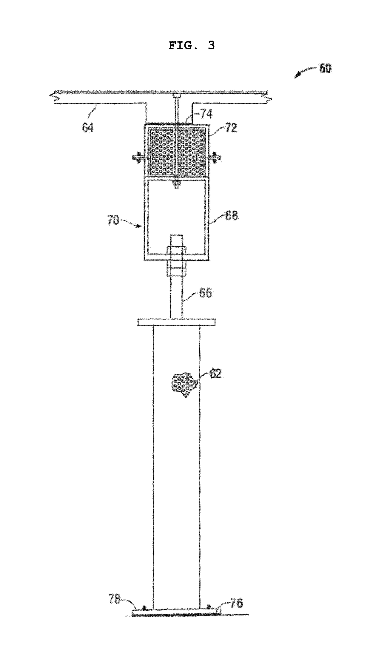 Method for improved semiconductor processing equipment tool pedestal / pad vibration isolation and reduction