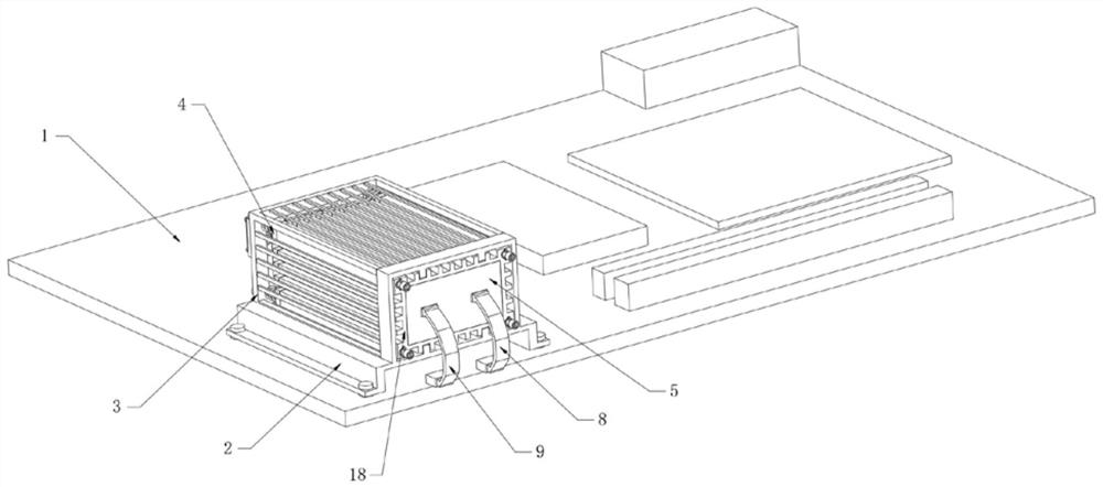 Computer hardware power-off protection device based on artificial intelligence