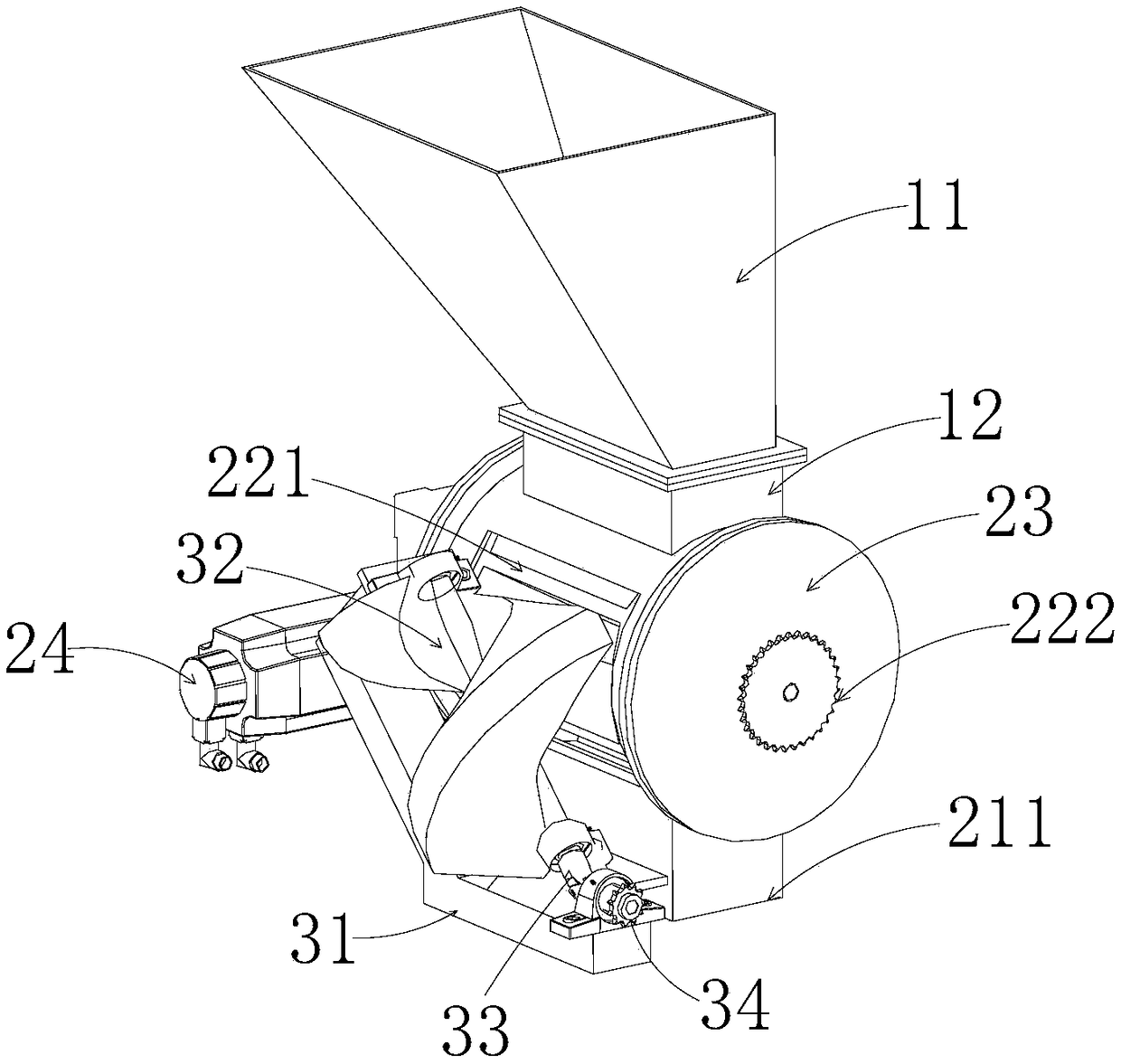 Automatic concrete proportioning device