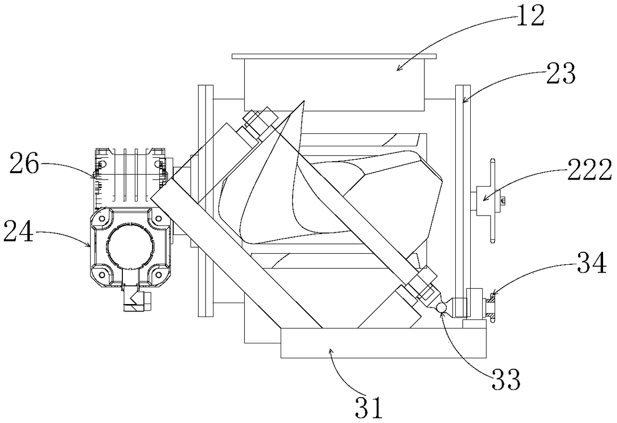 Automatic concrete proportioning device