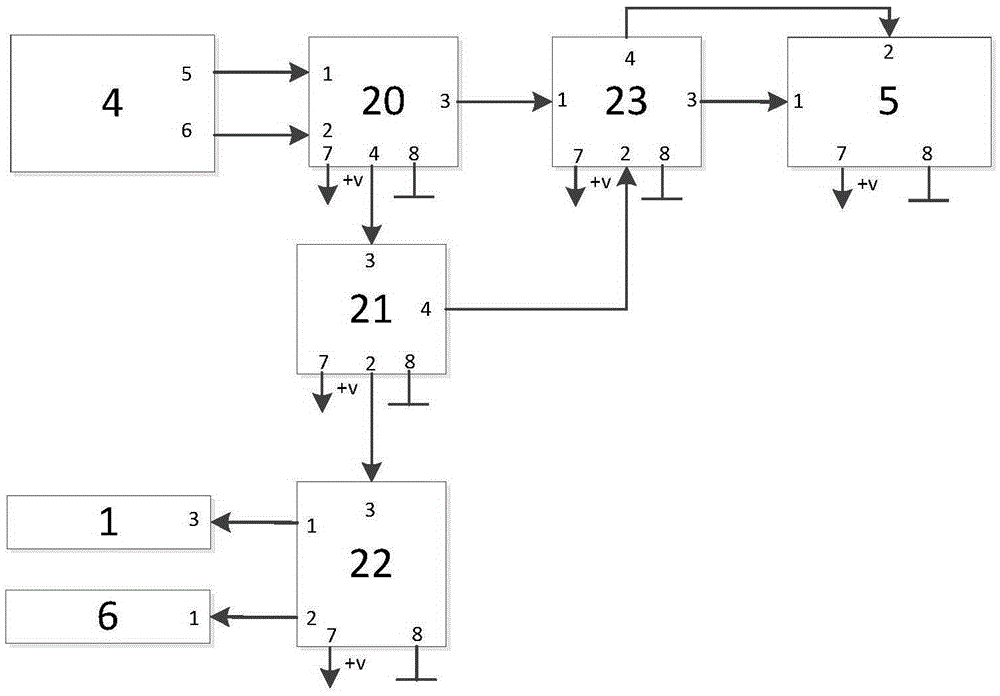 Channel intelligent cognition based unattended scattering opposite end control device