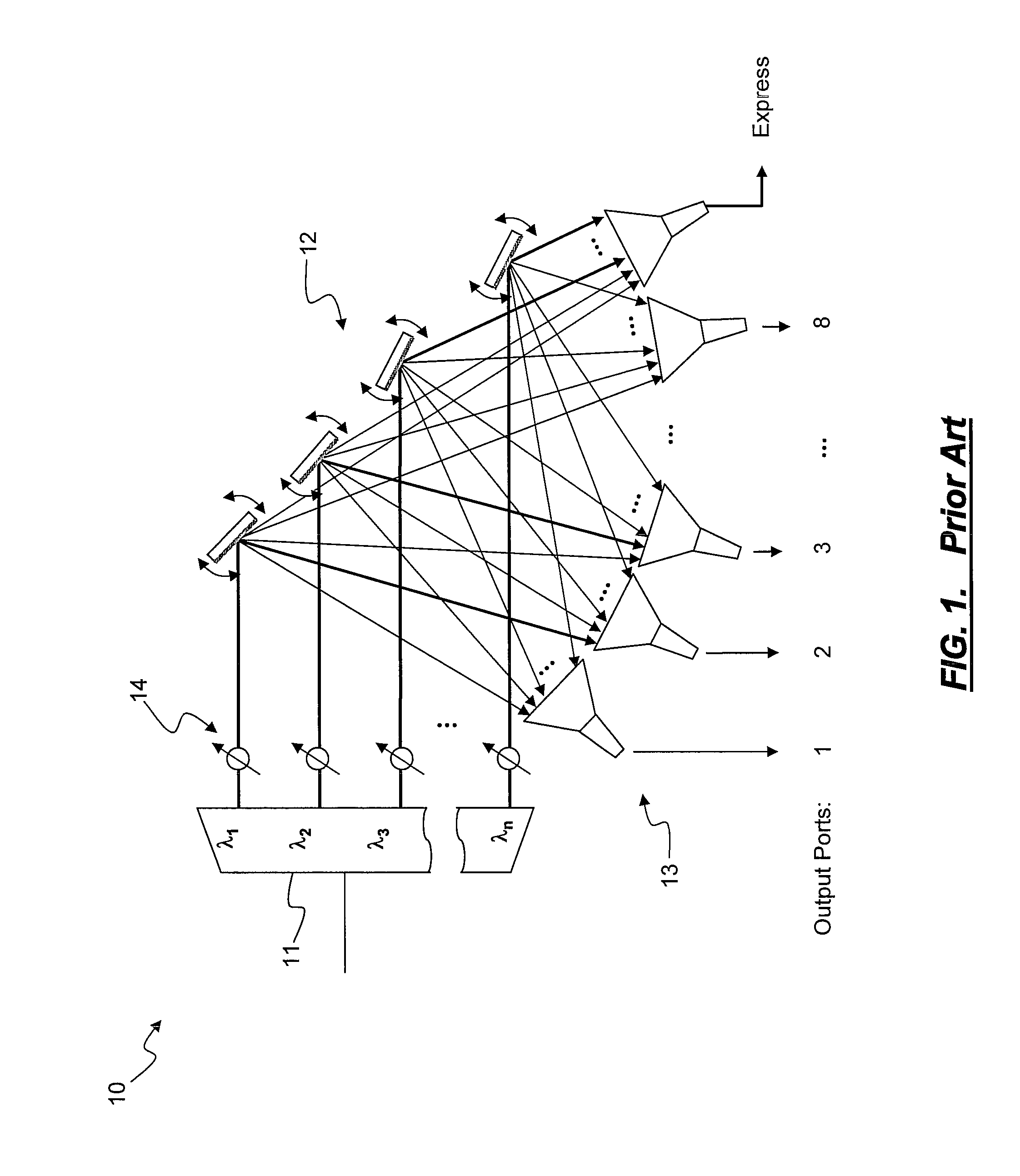 Systems and methods for side-lobe compensation in reconfigurable optical add-drop multiplexers