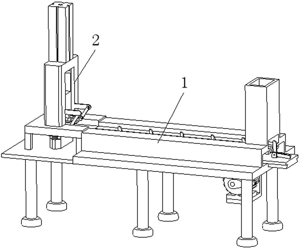 A car buckle stamping device