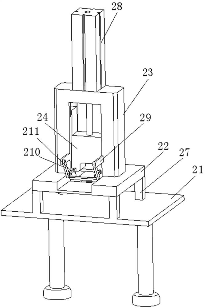 A car buckle stamping device