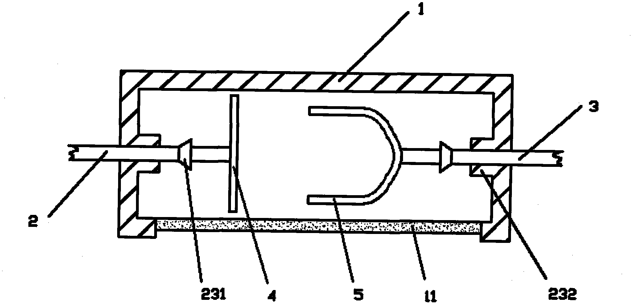 Induction type connecting shaft