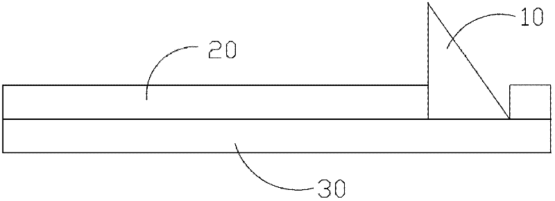 Optical unit and tool for adhering optical elements