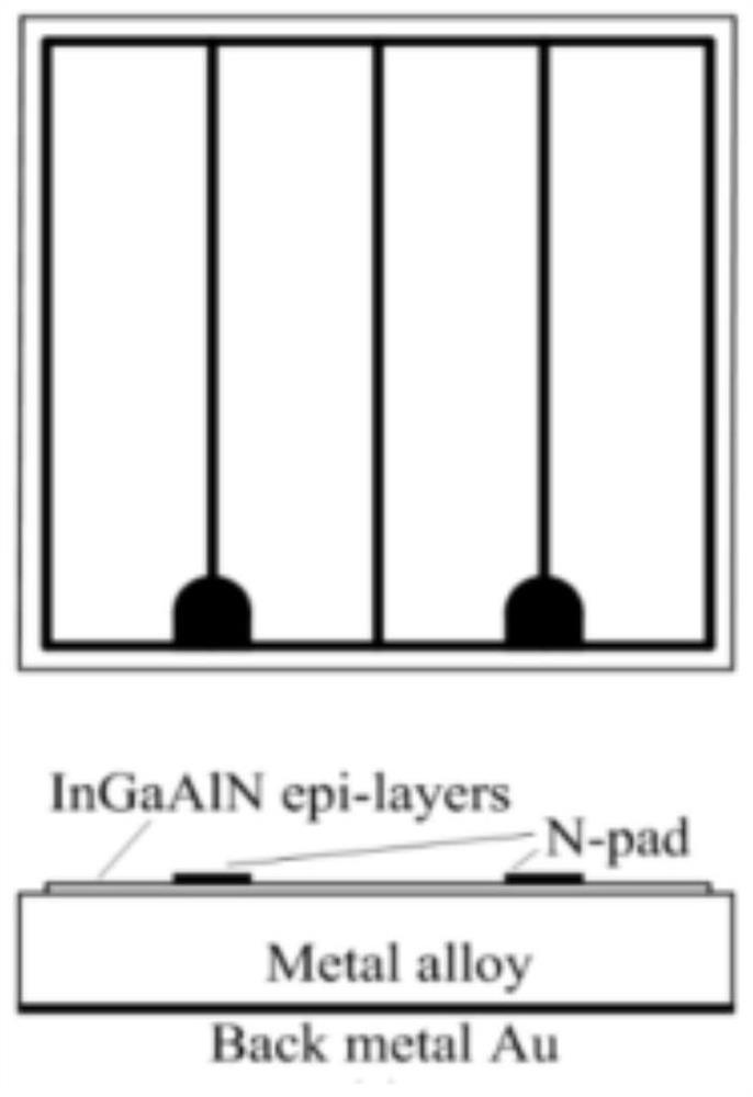 Vertical integrated unit diode chip