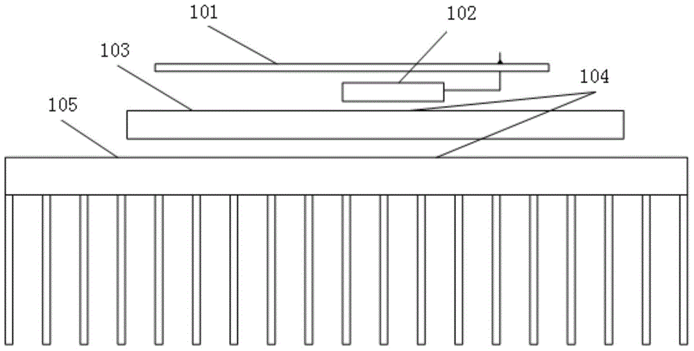 Radiator assembly technology for power semiconductor device