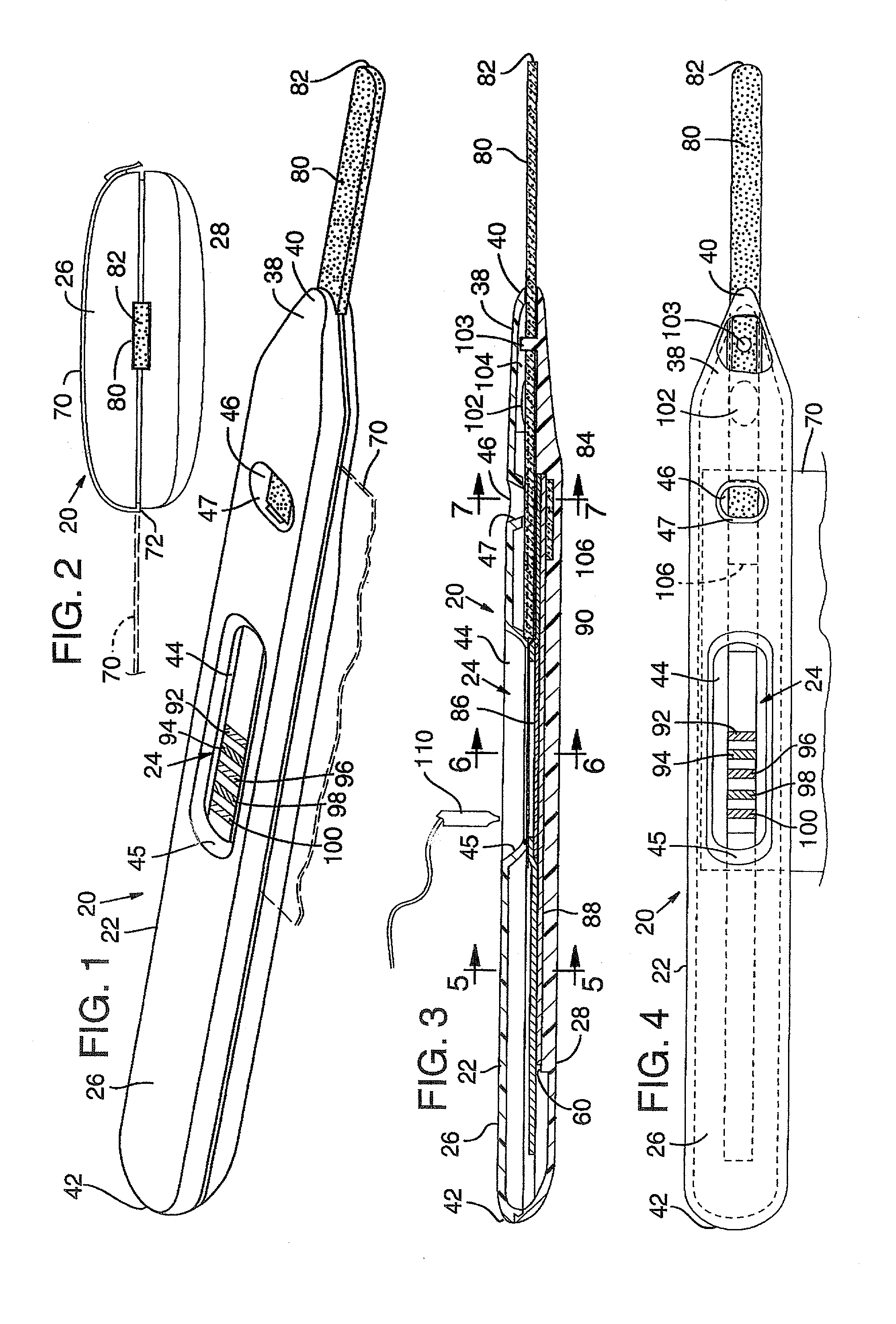 Collection device for lateral flow chromatography