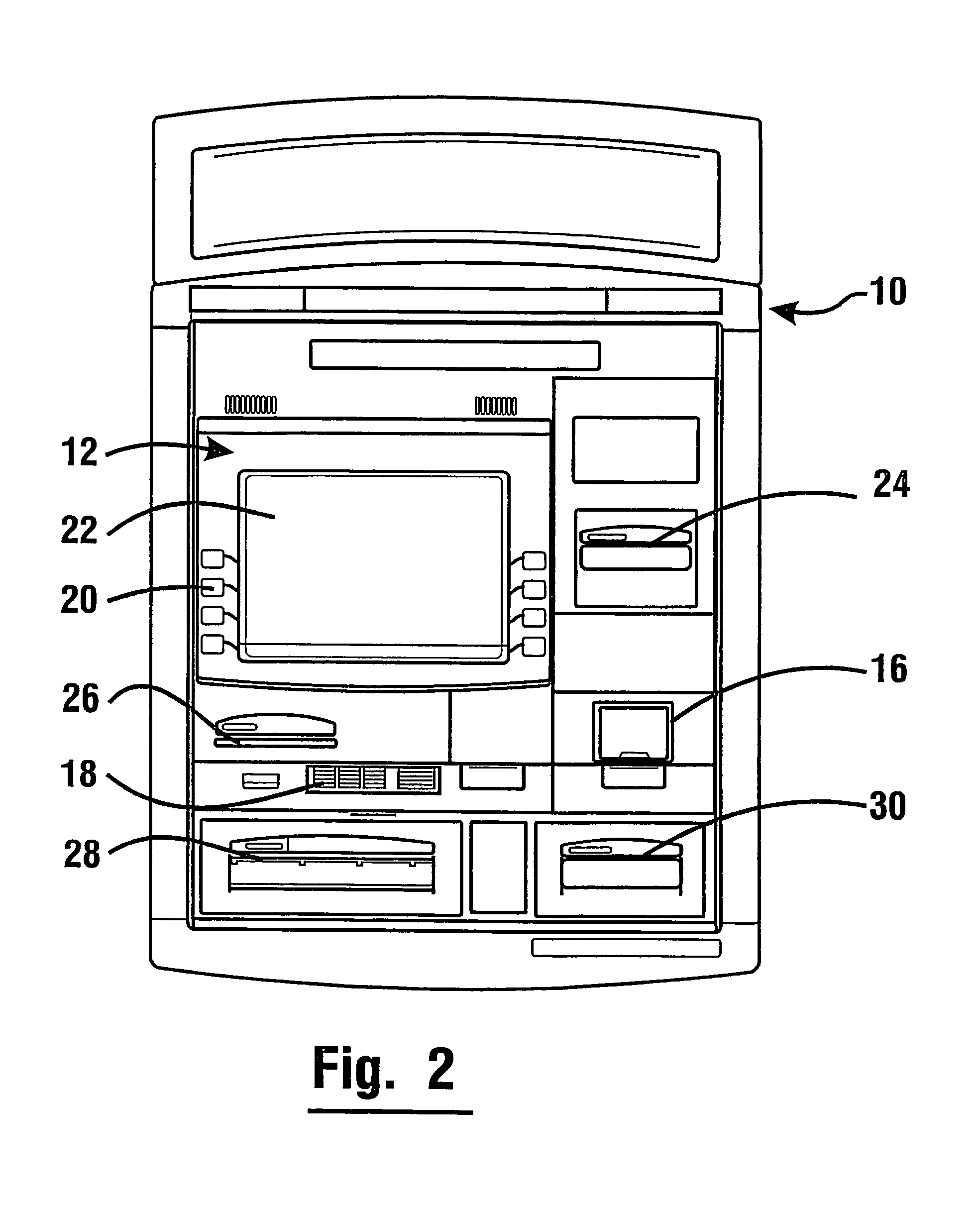 Automated banking machine with noncontact reading of card data