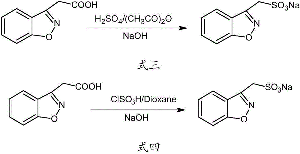 Green and environment-friendly zonisamide synthesis method