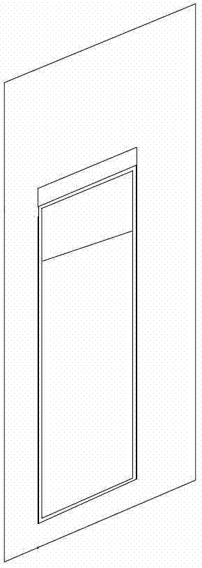Bilateral rotation door and window with embedded invisible hinge